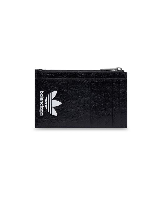 / Adidas - Porte-cartes et monnaie allongé Balenciaga pour homme en coloris Black