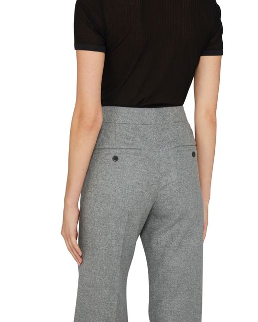 Givenchy Gray Flare Tailored Pants