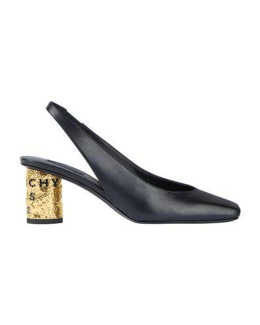 Givenchy Blue Tape Slingback Pumps