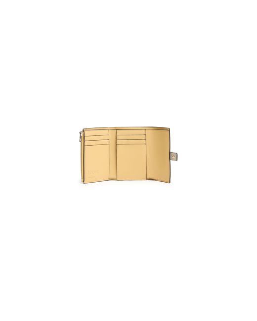 Loewe Natural Small Soft Calf Leather Upright Wallet