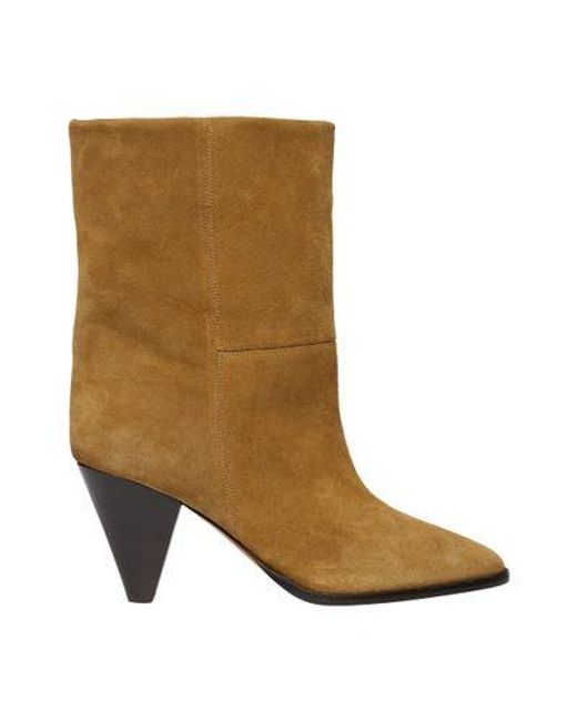 Isabel Marant Brown Rouxa Ankle Boot