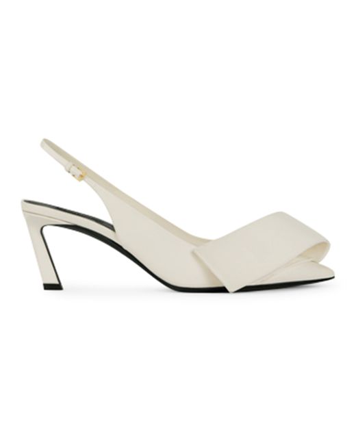 Givenchy White Pumps Mit Flechtband