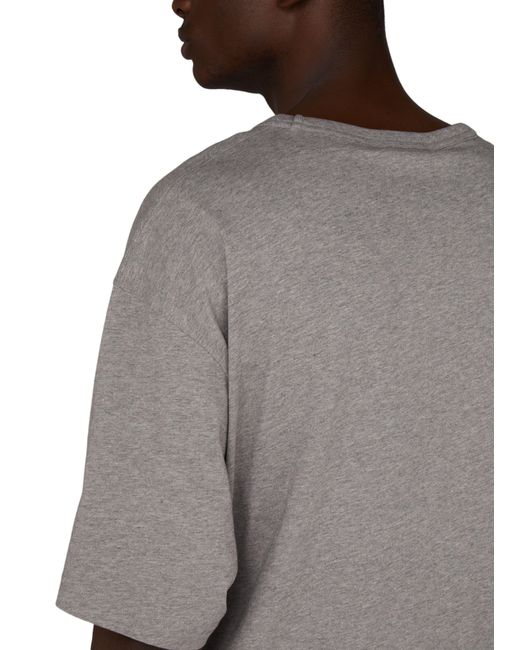 T-shirt à manches courtes Acne pour homme en coloris Gray