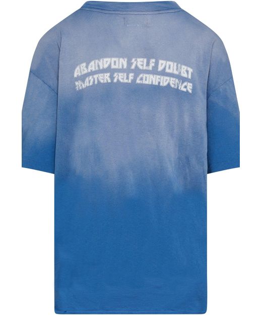 ANINE BING ASHTON SERPENT Tシャツ　m124 Anine Bing Ashton Tee Snake in Blue | Lyst