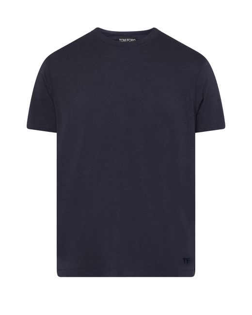 T-shirt à manches courtes Tom Ford pour homme en coloris Blue