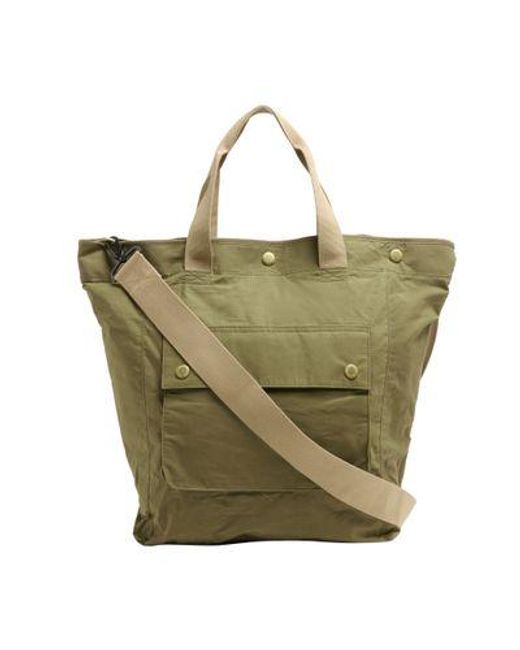 Barbour Green Transport 3 Way Tote Bag for men