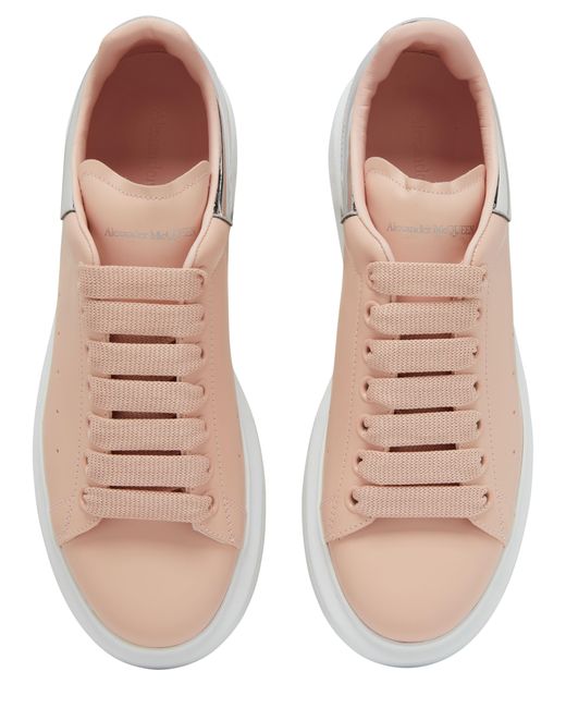 Alexander McQueen Pink Oversized Sneakers