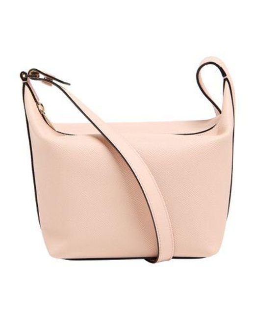 Valextra Pink Mochi Mini Bag