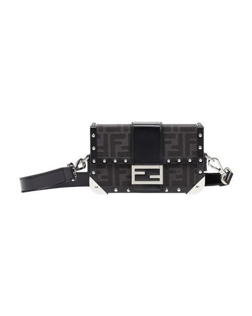 Fendi Black Baguette Trunk Mini for men