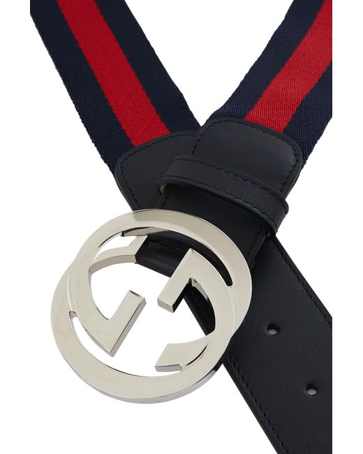 Gucci  Belt With G Buckle in Navy (Blue) for Men Save 11 Lyst