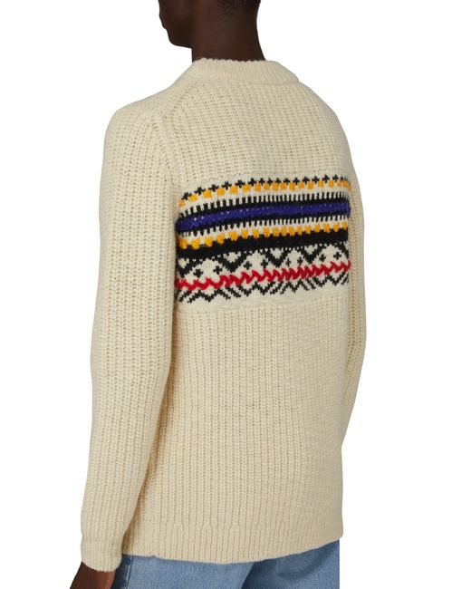 Isabel Marant White Gerald Sweater for men