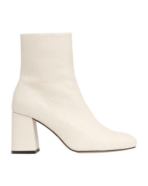 Souliers Martinez Mirasierra Ankle Boots in Natural | Lyst