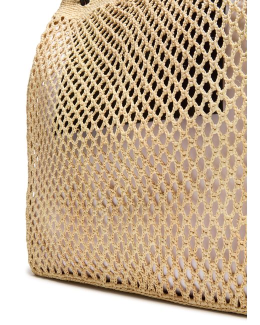 Loewe Natural Pebble Honeycomb Hobo for men