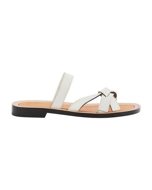 loewe flat sandals