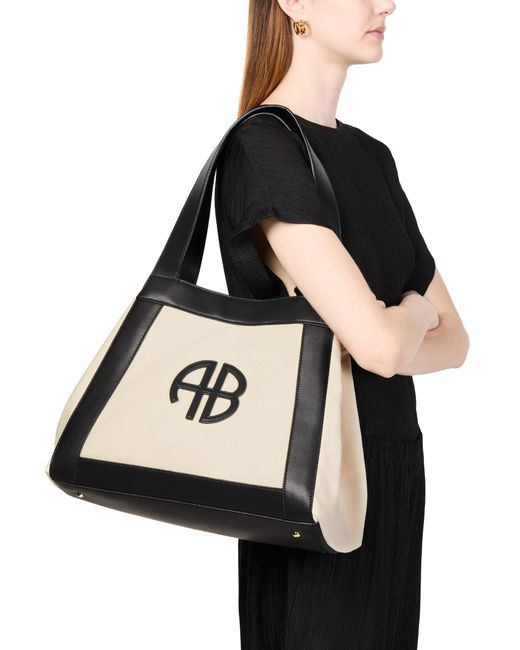 Anine Bing Natural Cara Tote Bag