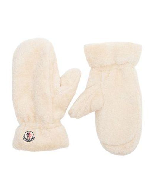 Moncler Natural Logo Gloves