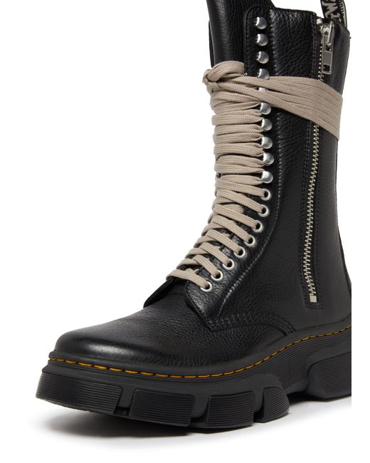 Rick Owens Black 1460 Dmxl Jumbo Lace Boot for men