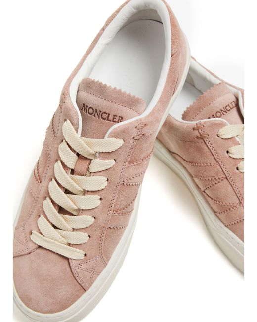 Baskets Monaco M Moncler en coloris Pink
