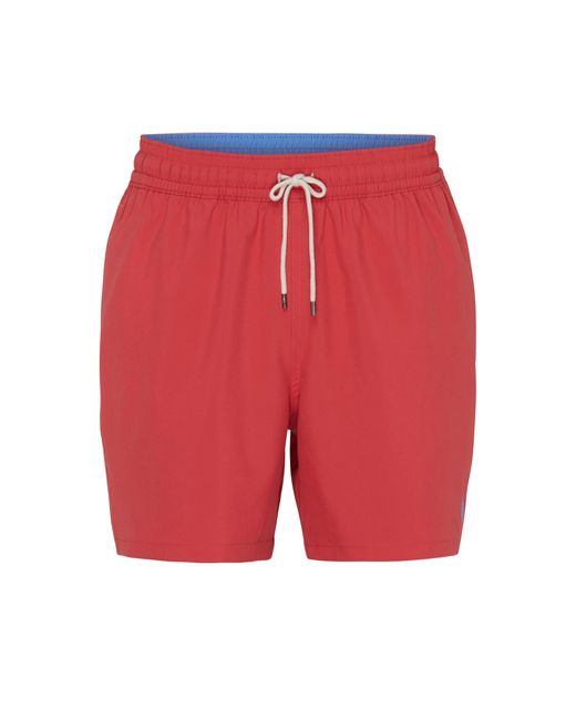 Polo Ralph Lauren Red Swim Shorts for men
