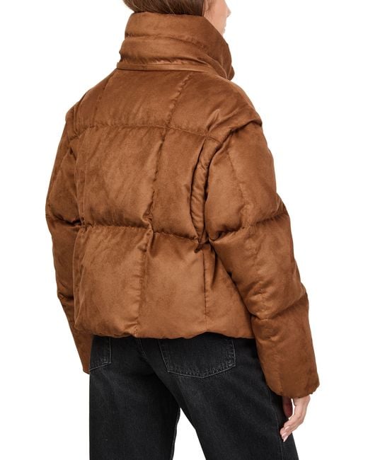 Moncler Brown Paterne Hooded Puffer Jacket