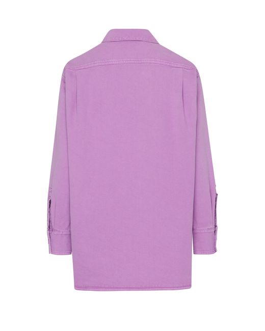Max Mara Purple Loretta Overshirt