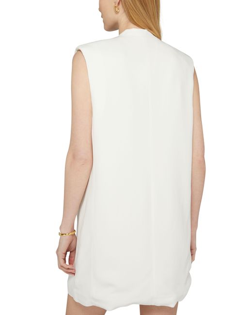 Anine Bing White Venice Mini Dress