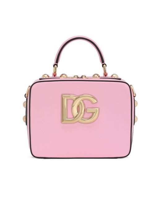 Dolce & Gabbana Pink Calfskin 3.5 Bag