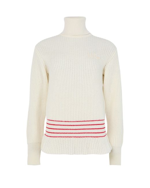 Pull À Col Roulé Chloé en coloris White