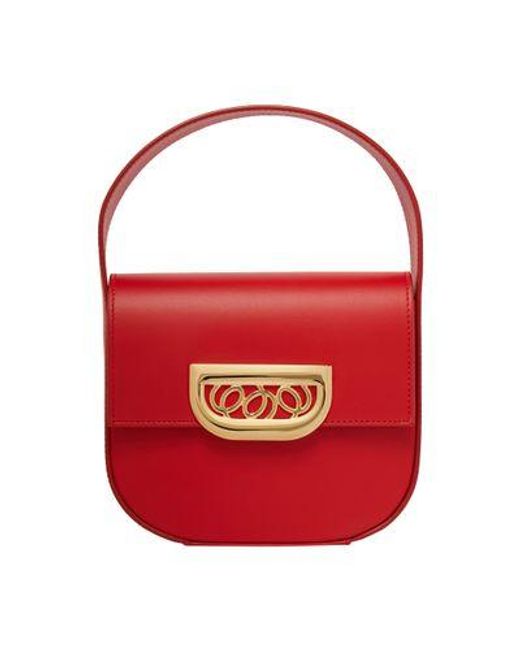 D'Estree Red Martin Small Bag