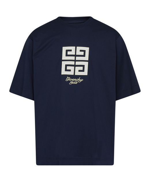 Givenchy Blue 4G T-Shirt for men