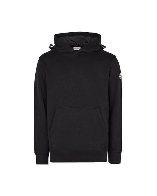 Pull À Capuche Moncler pour homme en coloris Black