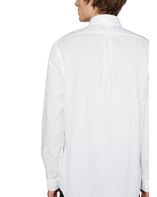 Chemise longue décontractée Polo Ralph Lauren pour homme en coloris White