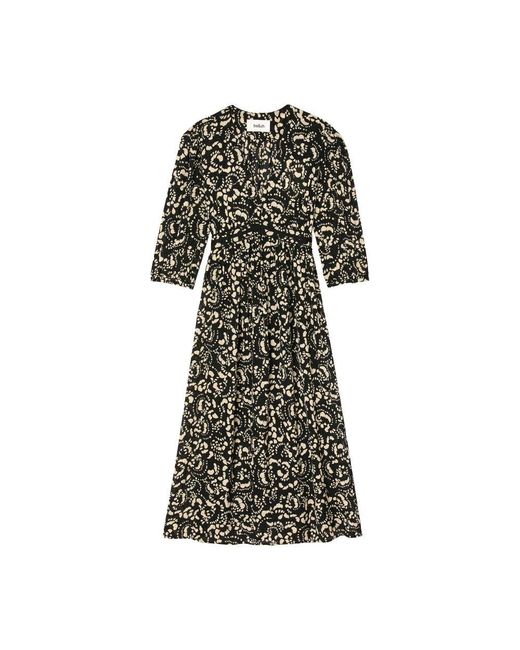Ba&sh Black Kleid Erry
