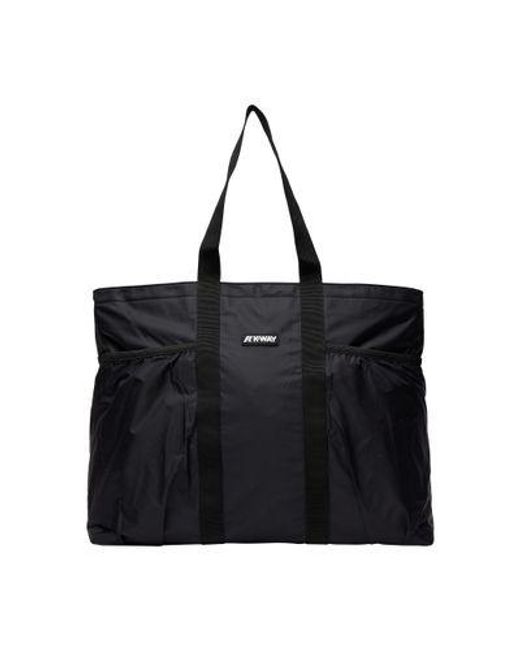 K-Way Black Saint Malo Tote Bag for men