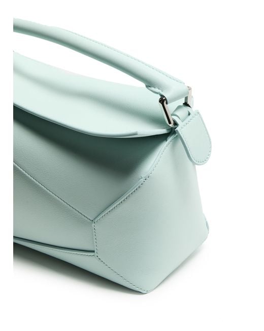 Loewe Blue Small Puzzle Edge Bag