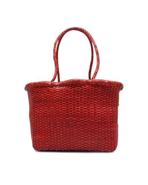Dragon Diffusion Red Kleine Handtasche B.Weave
