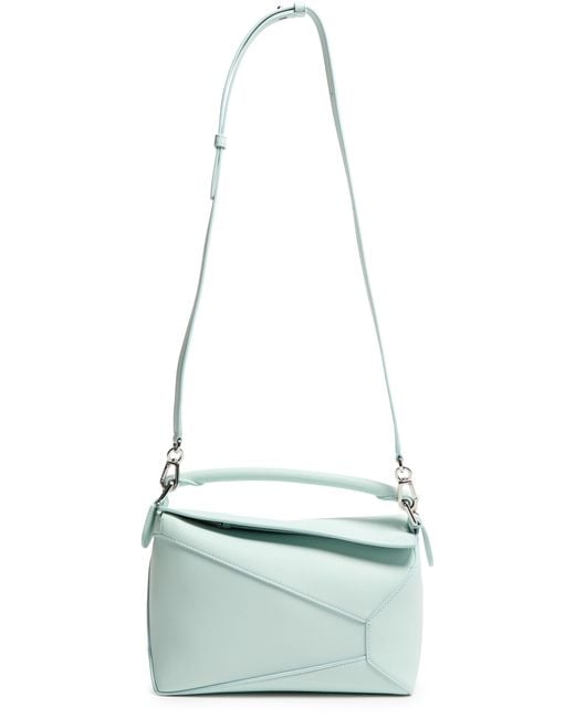 Loewe Blue Small Puzzle Edge Bag