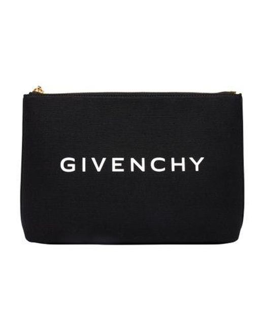 Givenchy Black Small Logo Pouch
