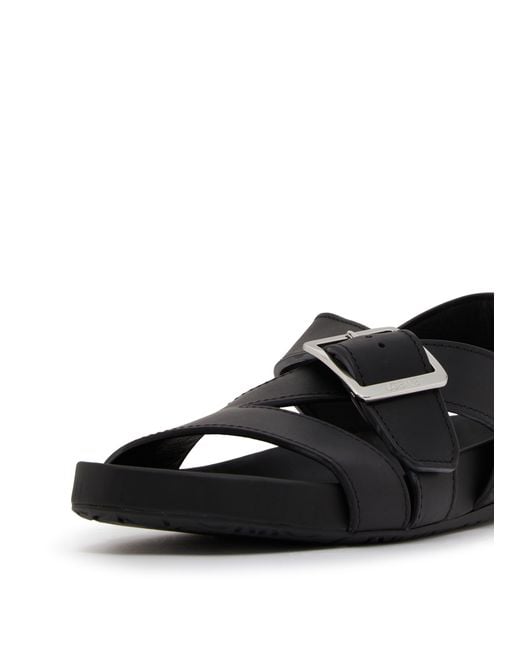 Loewe Black Ease Heel Sandal