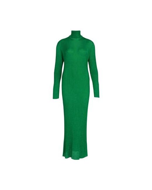Balenciaga Green Long Dress