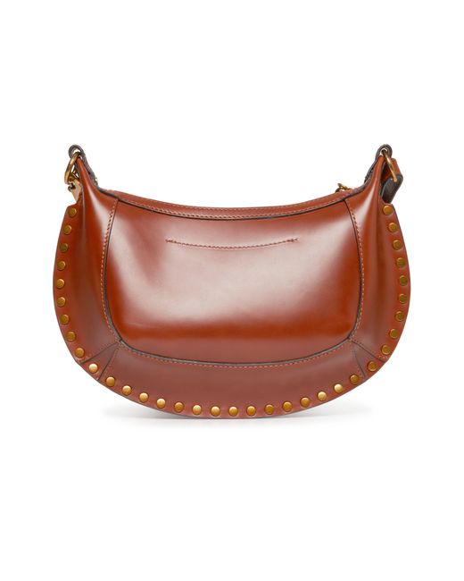 Isabel Marant Brown Oskan Moon Shoulder Bag