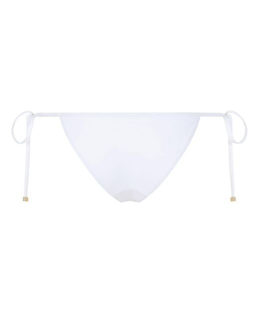 Dolce & Gabbana White String Bikini Bottoms
