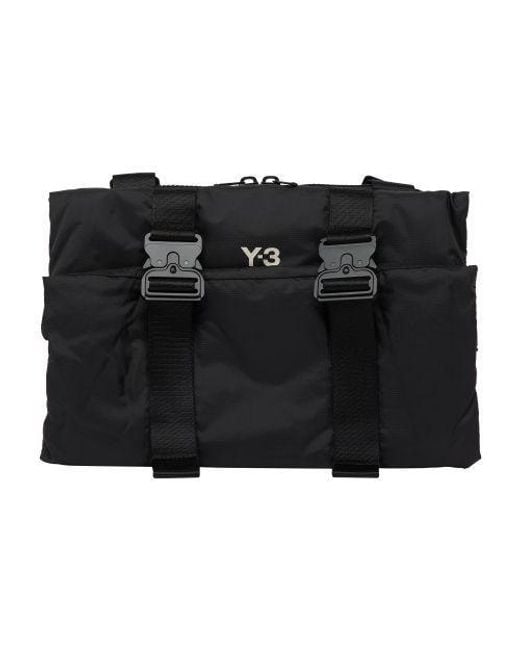 Y-3 Black Y-3 Cn X Shoulder Bag for men