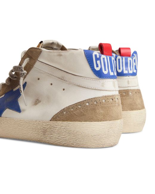 Golden Goose Deluxe Brand Blue Mid Star Classic for men