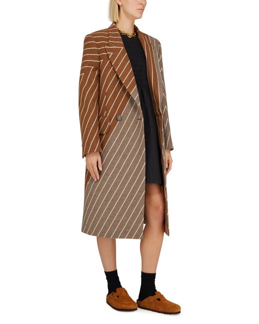 Stella McCartney Brown Long Coat