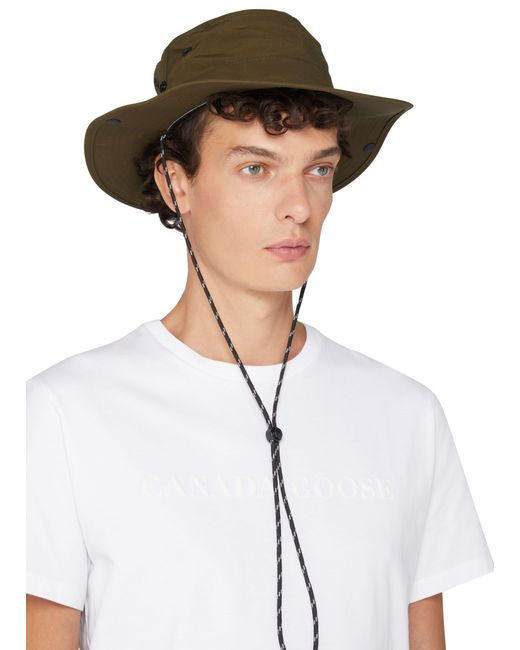 Canada Goose Green Venture Hat for men