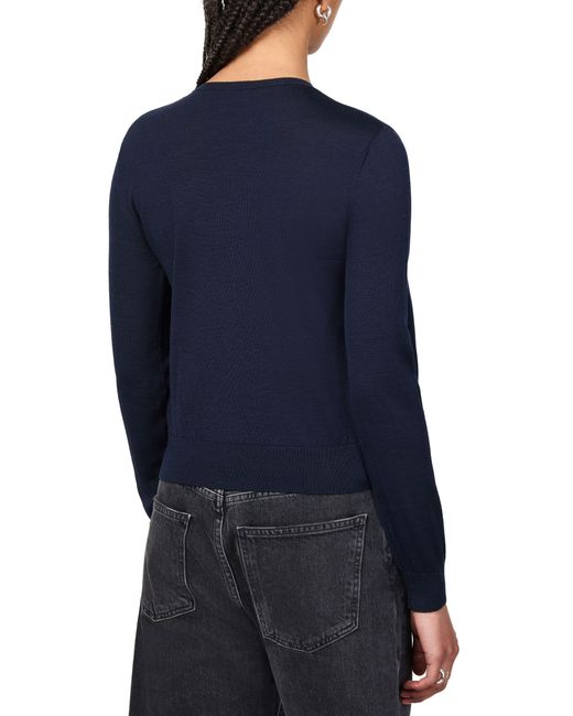 Loewe Blue Wool Cardighan