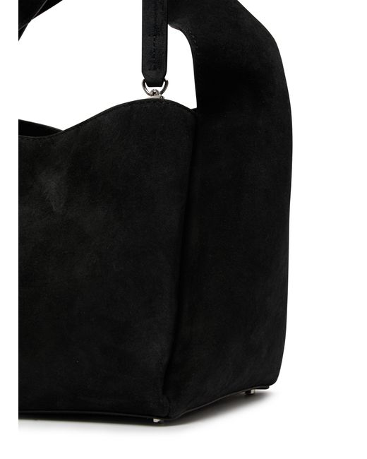 Totême  Black Leather Bucket Bag