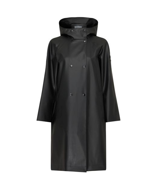 Max Mara Black Kuban Rain Coat