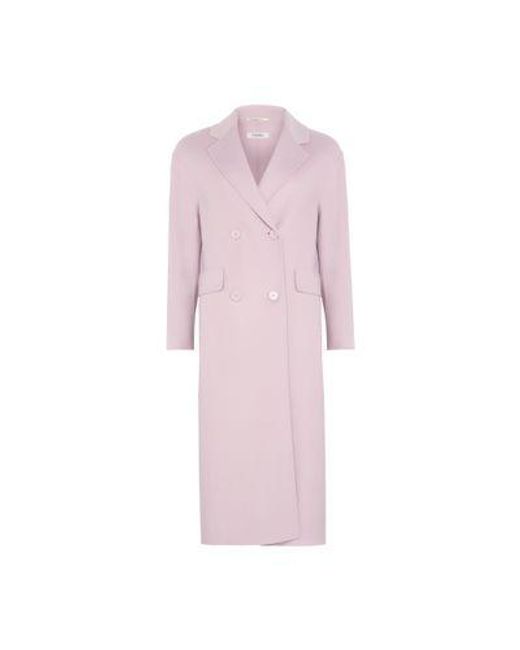 Max Mara Pink Langer Mantel Favola